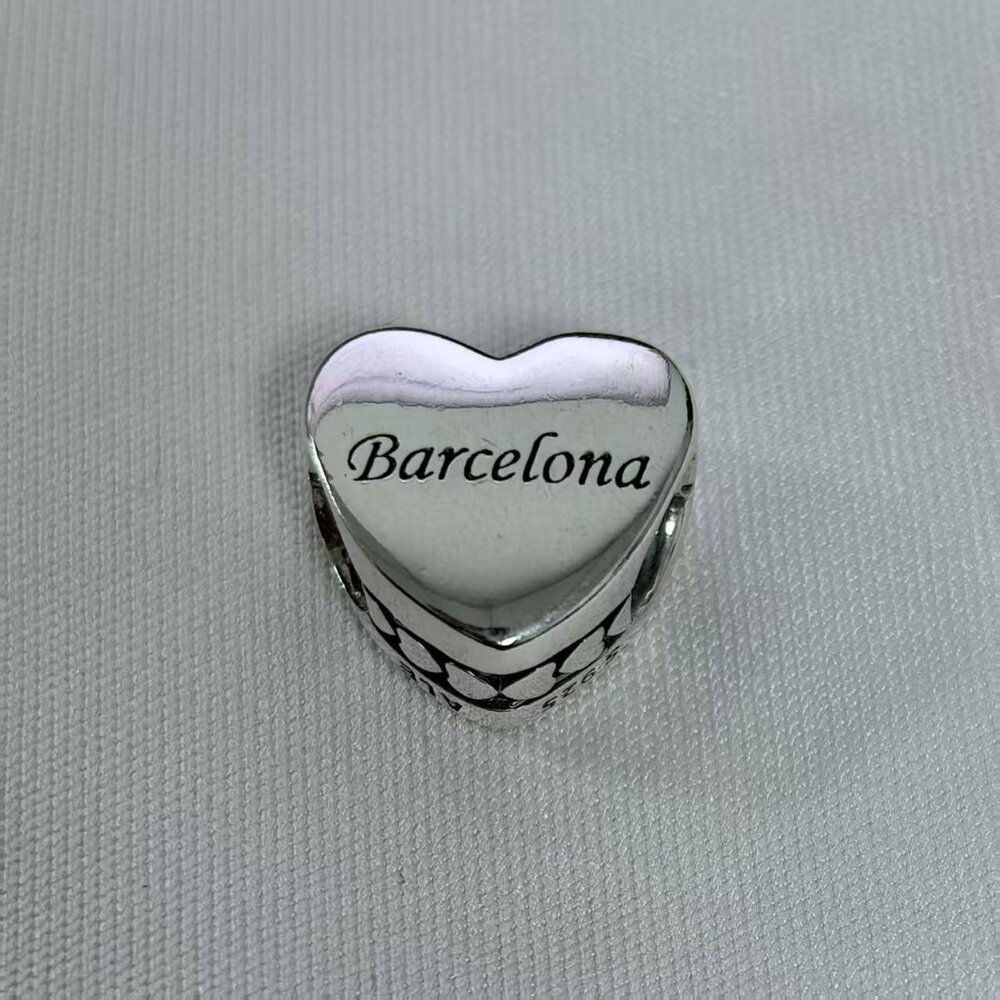 Pandora Barcelona Exclusive Charm, S925 Silver Jewelry